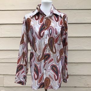 Vintage Paisley Shirt